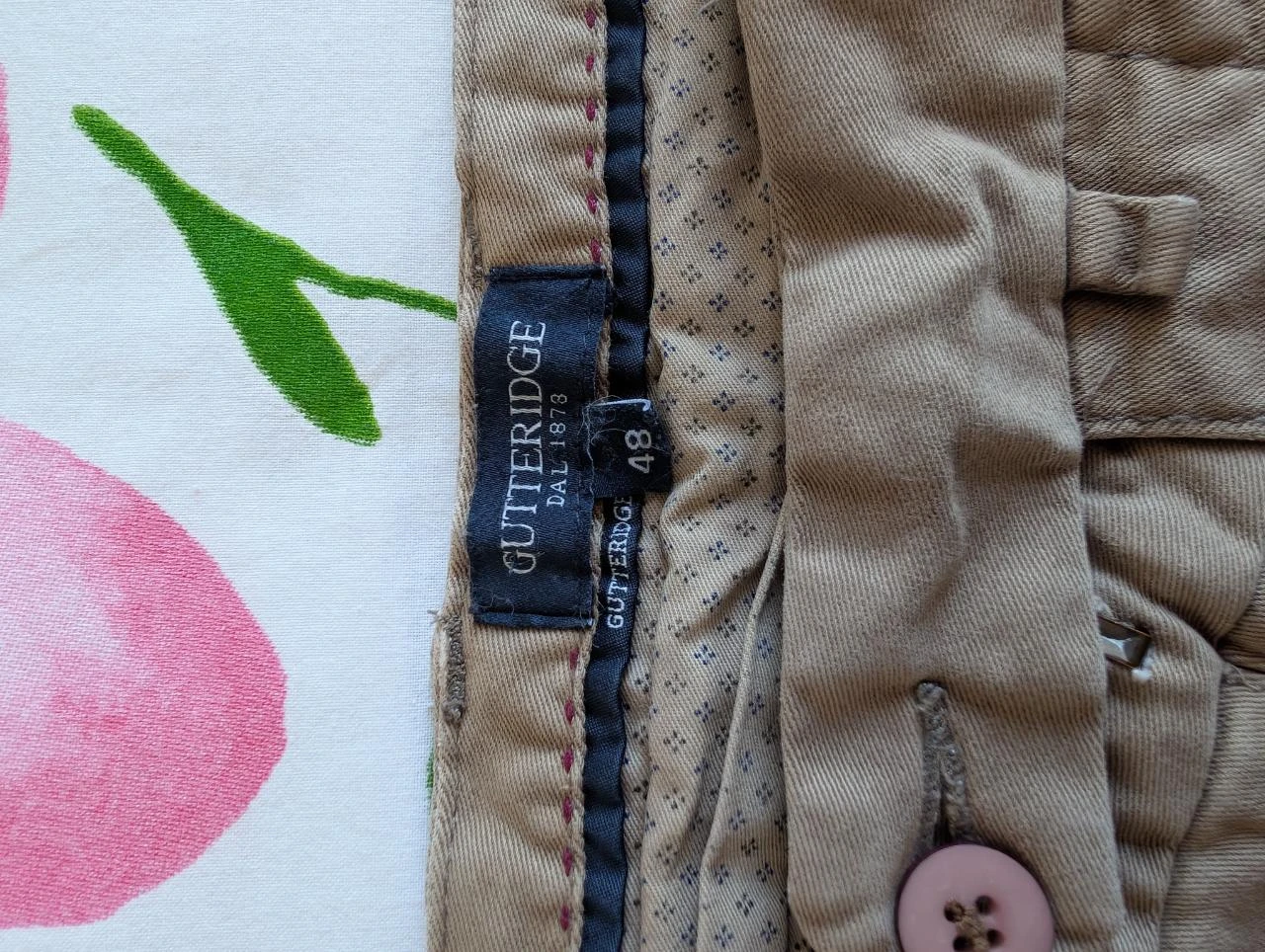 Pantalón chino beige Gutteridge – photo 3